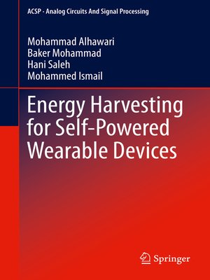 cover image of Energy Harvesting for Self-Powered Wearable Devices